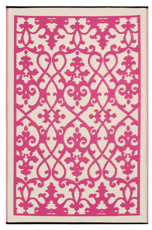 Metro Lane Algarve Pink Outdoor Rug Reviews Wayfair Co Uk Algarve Pink Outdoor Rug