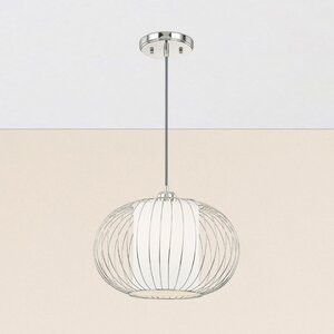 Abadie 1-Light Globe Pendant