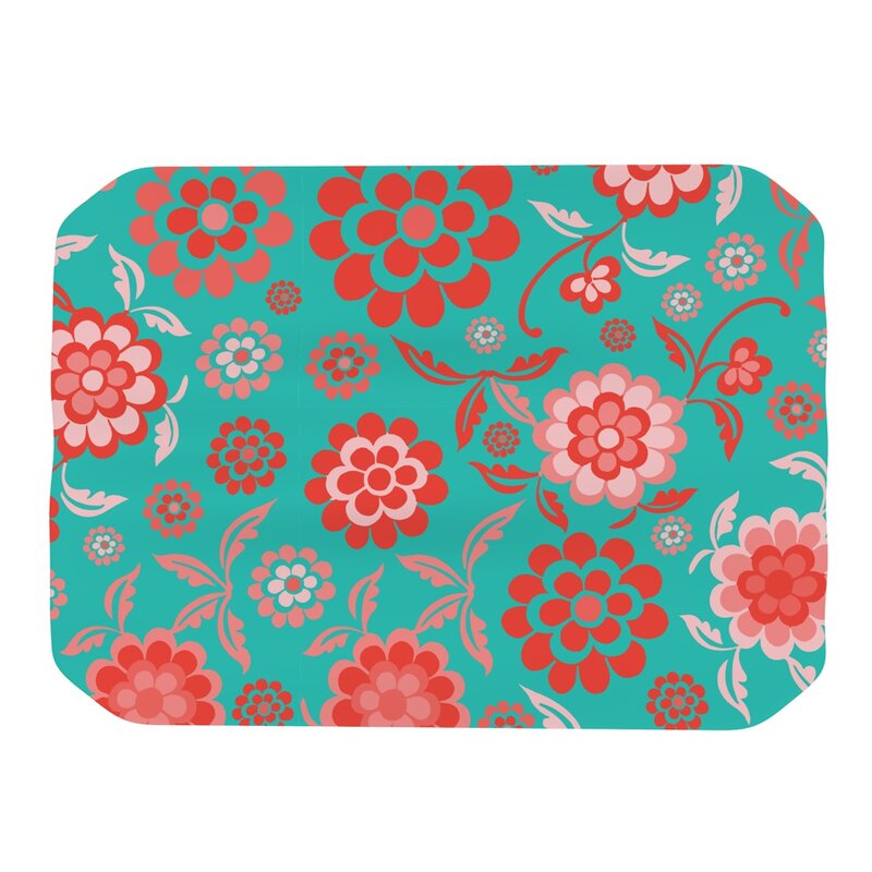 KESS InHouse Cherry Floral Placemat & Reviews | Wayfair