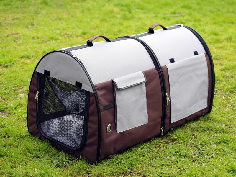 OneForPets Double Fabric Portable Pet Crate/Carrier & Reviews Wayfair