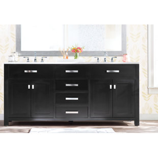 Reclaimed Wood Double Vanity Wayfair Quickview