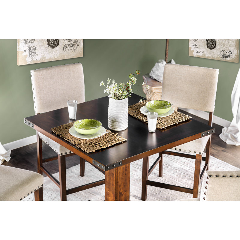 Gracie Oaks Felix Counter Height Dining Table Reviews Wayfair Felix Counter Height Dining Table