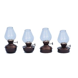 Table Oil Lamp (Set of 4)