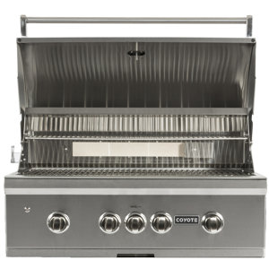 4-Burner Built-In Gas Grill