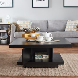 Black Square Coffee Tables You Ll Love Wayfair Quickview