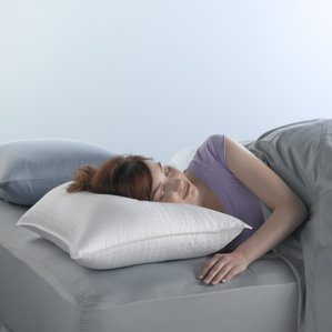Spring Air?Won't Go Flat? Fiber and Foam Pillow by Spring Air