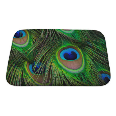 Gear New Animals Bright Pea Feather Bath Rug Wayfair Animals Bright Pea Feather Bath Rug