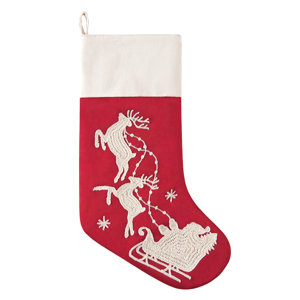 Flying Sleigh I Stocking