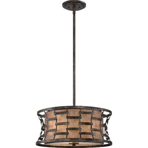 Foster 3-Light Drum Pendant