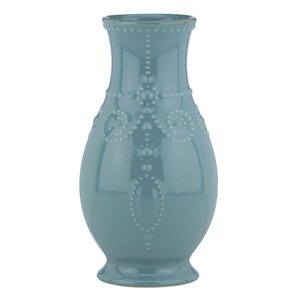 French Perle Fluted Table Vase