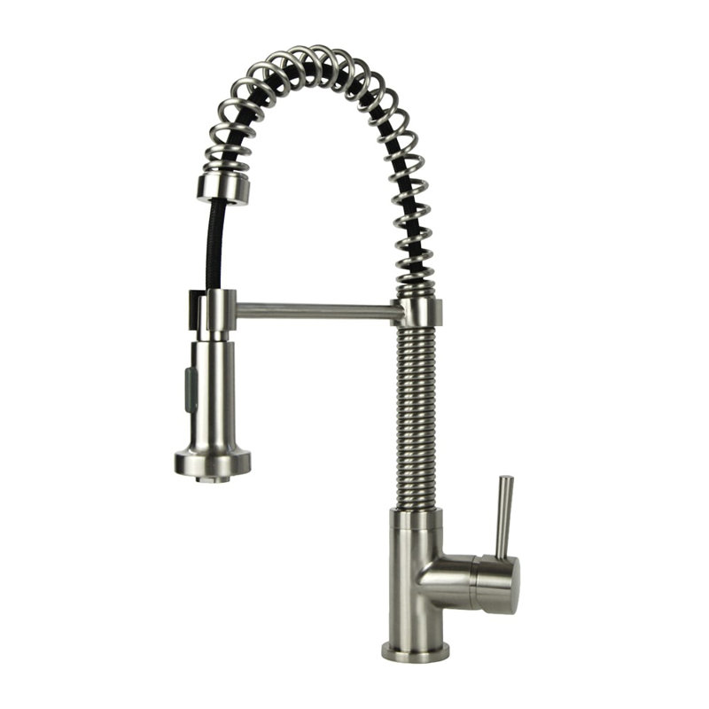 FontainebyItalia Spring Coil Pull Down Single Handle ...