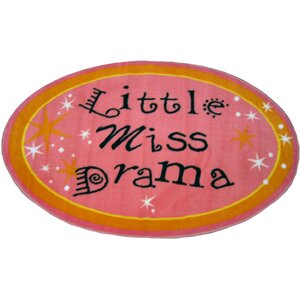 Fun Shape Little Miss Drama Area Rug