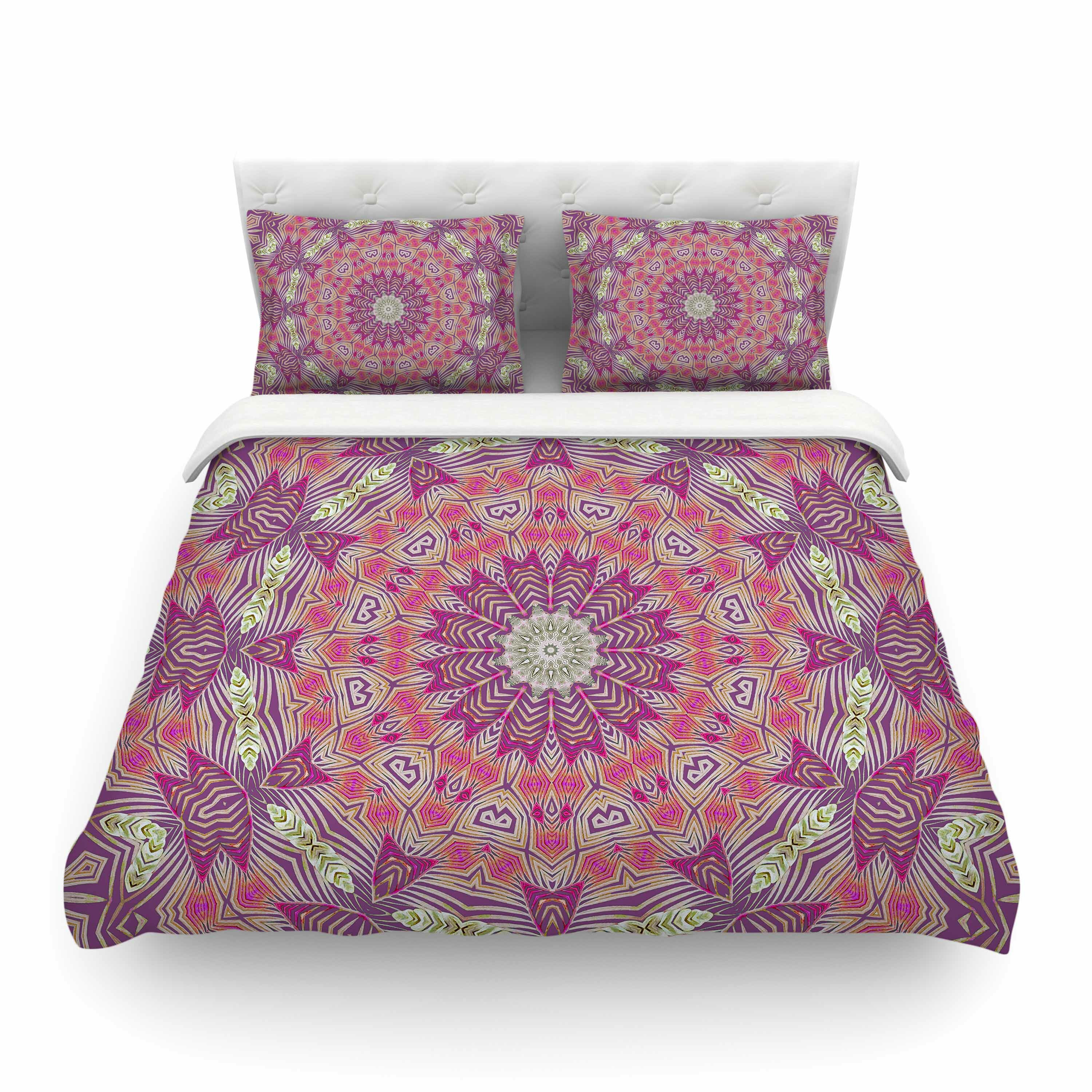 East Urban Home Alison Coxon Gypsy Medallion Purple Digital