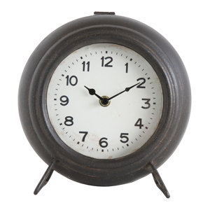 Collected Notion Metal Mantel Clock