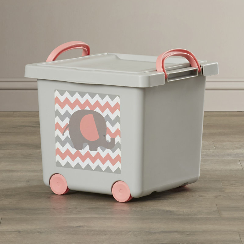 Viv + Rae Nellie Toy Stacking Basket with Lid & Reviews Wayfair