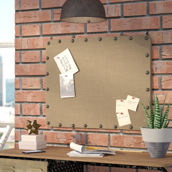 Trent Austin Design Burlap Wall Mounted Bulletin Board & Reviews | Wayfair