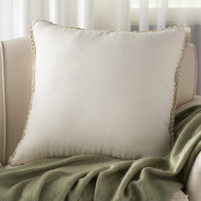 Lark Manor Guerrette Linen Throw Pillow & Reviews Wayfair