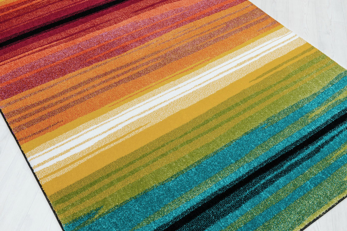 Threadbind Belford Yellow/Orange Area Rug & Reviews Wayfair