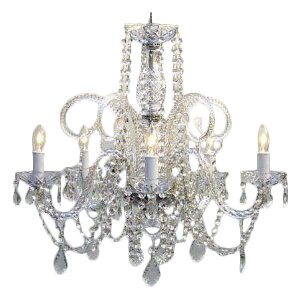 Caro 5-Light LED Crystal Chandelier