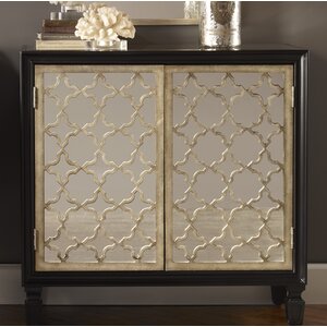 Franzea Mirrored Accent Cabinet