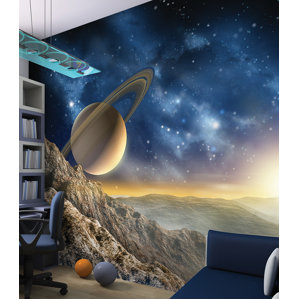 Galaxy Wall Mural astronomy & space wall decals you'll love | wayfair Galaxy Wall Mural astronomy & space wall decals you'll love | wayfair