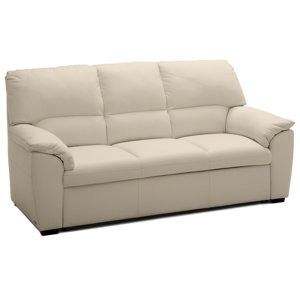 Schlafsofa York aus Echtleder von Caya Design