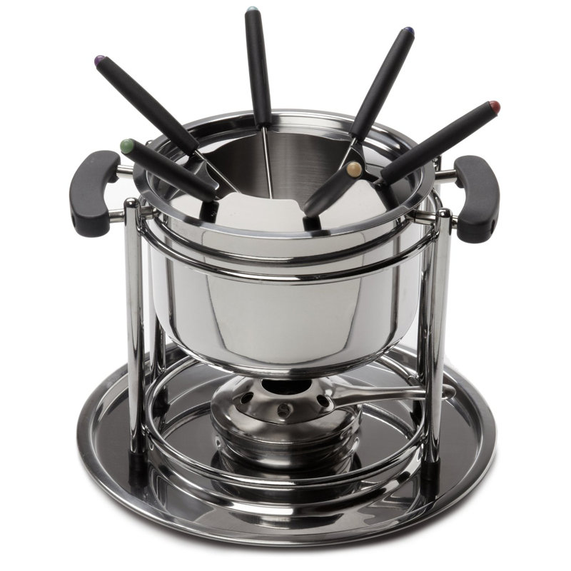 Cook Pro 11 Piece Stainless Steel Fondue Set & Reviews Wayfair