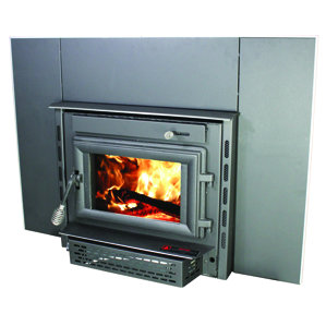 Medium EPA Certified Wall Mount Wood Burning Fireplace Insert by United States Stove Company