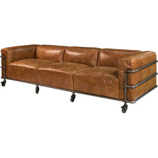 Mini Couches Wayfair Antwerp Couch Leather Sofa