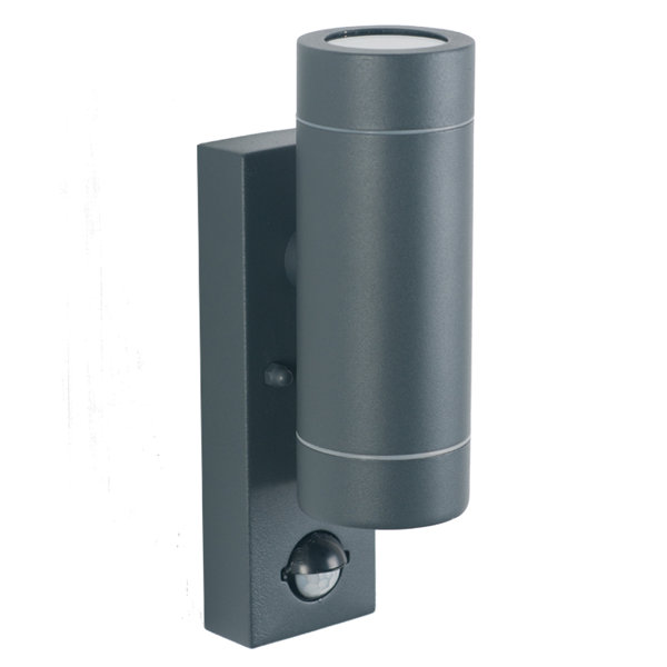 Bright Life Westerly 2 Light Outdoor Sconce with Motion ...