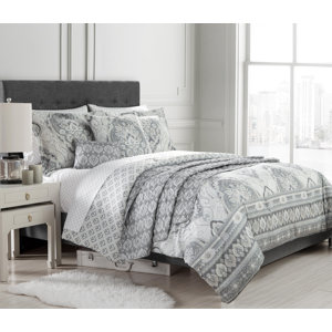 Isadora 10 Piece Reversible Comforter Set