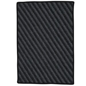 Ommegang Hand-Woven Black Area Rug