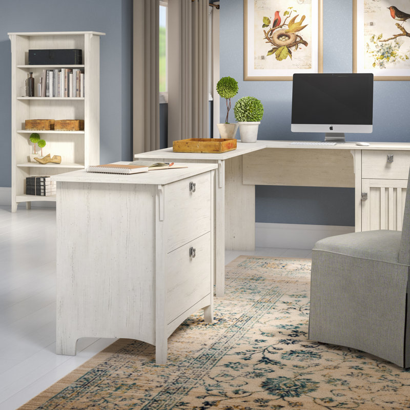 Lark Manor Ottman 3 Piece L Shaped Desk Office Suite Reviews Ottman 3 Piece L Shaped Desk Office Suite