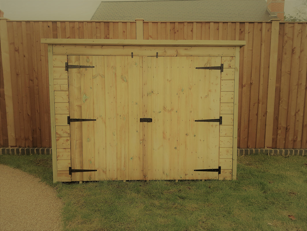 empire sheds ltd 6 ft. w x 4 ft. d tongue and groove pent