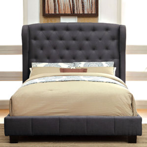 Upholstered Panel Bed by A&J Homes Studio