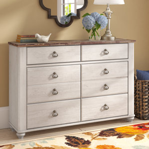 Naples 6 Drawer Dresser by Three Posts