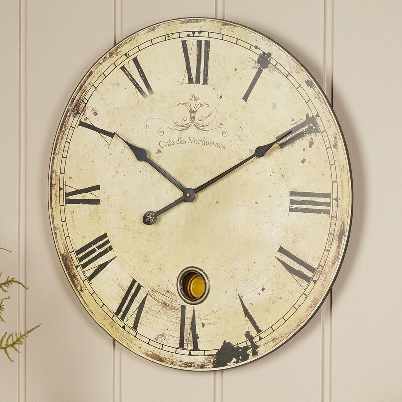 Birch Lane™ Oversized Wall Clock & Reviews | Wayfair