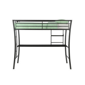 Dixie Twin Loft Bed with Desk by Viv + Rae