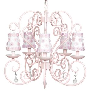 Carriage 5-Light Shaded Chandelier