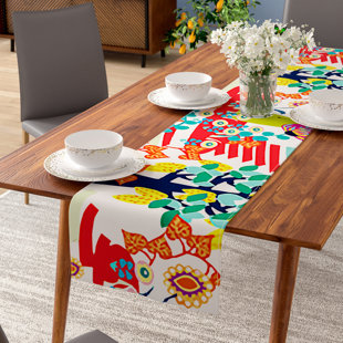 102 Inch Table Runner Wayfair Agnes Schugardt Fruit Of The Earth Nature Table Runner