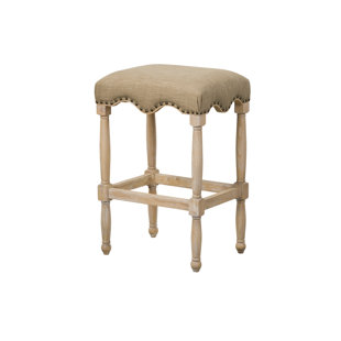 Fabric Wide Seat Bar Stool Wayfair Adalhard 30 Bar Stool With Fabric Upholstered Seat