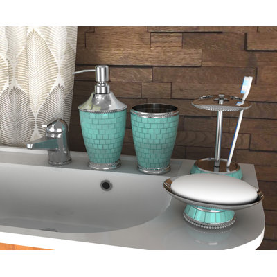 Rosdorf Park Forbell 4 Piece Bathroom Accessory Set Reviews Wayfair Forbell 4 Piece Bathroom Accessory Set