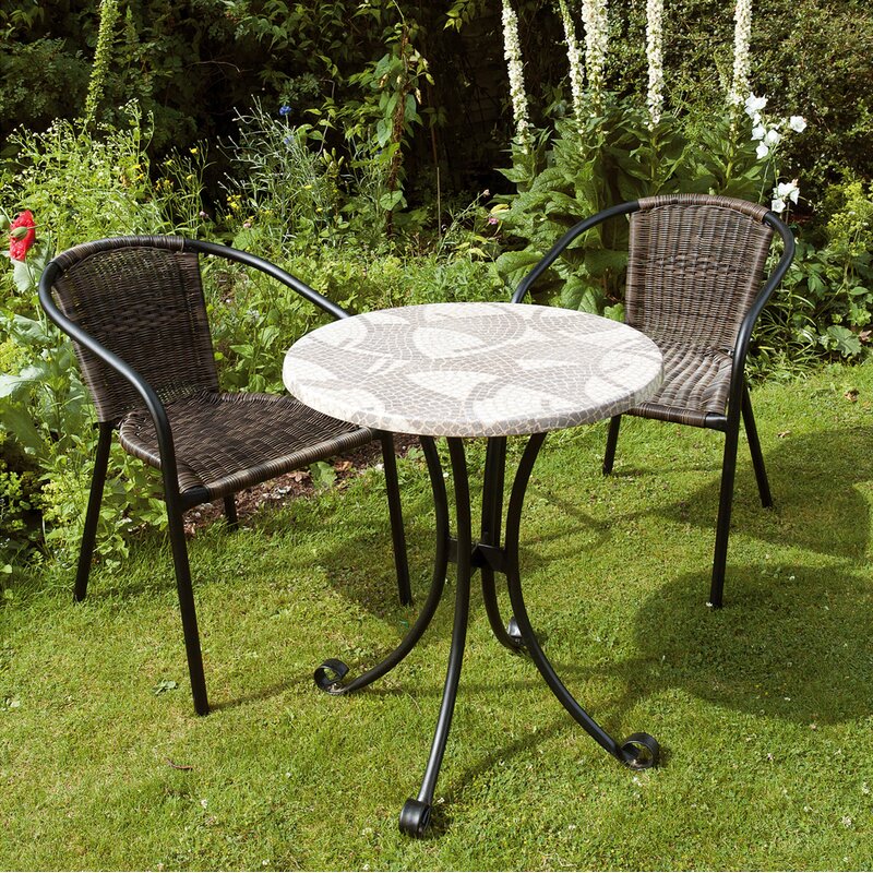 Europa Leisure Romano 2 Seater Bistro Set & Reviews | Wayfair.co.uk