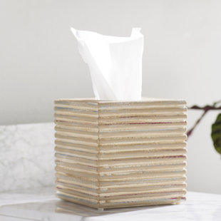 Tissue Box Covers You Ll Love Wayfair Bordelon Tissue Box Cover