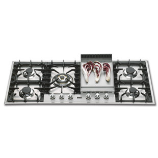 Gas Cooktop With Downdraft Wayfair 46 Gas Cooktop With 6 Burners
