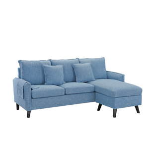 Small E Sectional Sofa Wayfair Fletcher Clic Small E Reversible Sectional