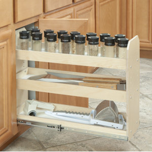 Full Extension Baltic Birch Adjustable 3 Tier Tower, 6