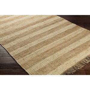 Charlemont Hand-Woven Brown/Neutral Area Rug