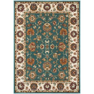 Lowe Oriental Teal Area Rug