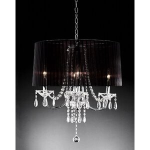 Ivaan 4-Light Drum Chandelier